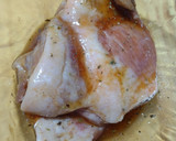 Foto del paso 2 de la receta: Churrasco de cerdo con miel y mostaza y verduras al horno