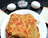 A picture of step 5 of Bread Omelette.