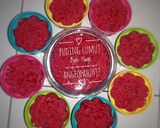 Foto langkah ke 4 dari resep Puding Lumut Buah Naga.