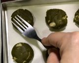 A picture of step 3 of Matcha Almond Cookies.