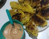 Foto del paso 7 de la receta: Alitas rebozadas con polenta y revuelto con lo que hay.!!!!