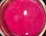 Hình bước làm 2 của món Bánh Mousse Thanh Long Socola Eat clean