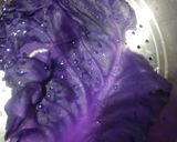 A picture of step 3 of Purple cabbage wrap with kathiyavadi touch.