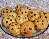 صورة لخطوة 8 من وصفة كوكيز بالشوكولاتة 🍪🥛🍫