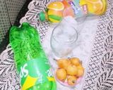 A picture of step 3 of Loquat drink 🍹.