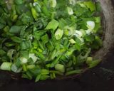 A picture of step 5 of Chicken manchurian.