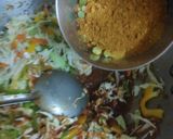 A picture of step 5 of Tibetian Thukpa soup.