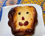 Une image de l'étape 10 de Flan bonhomme au fromage blanc, groseilles rouges et citron.