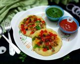 सूजी वेज उत्तपम (suji veg uttapam recipe in Hindi) रेसिपी चरण 6 फोटो