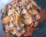 Foto langkah ke 5 dari resep 261. Hati Ayam Bumbu Rujak Tanpa Minyak Tanpa Santan.