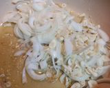 A picture of step 3 of Hake in Spanish Sauce.