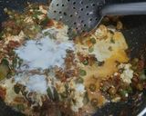 A picture of step 3 of Paneer bhurji.