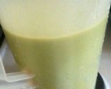 A picture of step 3 of Avocado juice.