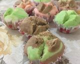 Foto langkah ke 13 dari resep Bolu Kukus Mekar Super Irit 👍🏻👍🏻😍😍.
