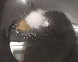A picture of step 3 of Salted Makhana.