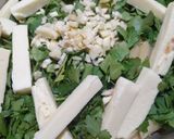 Foto del paso 1 de la receta: Mostachol ajo, perejil y queso y a caballo