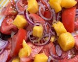 Foto del paso 6 de la receta: Ensalada otoñal con mango mega dulce