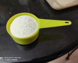 A picture of step 1 of Almond Burfi.