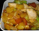 รูปขั้นตอนการทำที่ 4 ของ ผัดเปรี้ยวหวานไก่ชิ้น