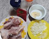 Foto del paso 1 de la receta: Pollo a la crema con arroz!😋
