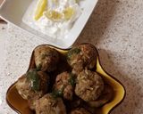 A picture of step 7 of My Lamb Meat and Mint Balls.