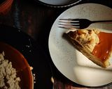 নলেন গুর চিজ কেক উইথ মাখা সন্দেশ(Nolen gud cheese cake with makha sandesh) রেসিপি ধাপ - 6 ছবি