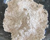 A picture of step 1 of Cinnamon muffins with oats and fresh ginger.