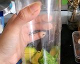 Hình bước làm 2 của món Bơ già dừa non