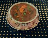 A picture of step 5 of Paneer curry.