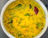 A picture of step 5 of Fajeto (Mango pulp soup).