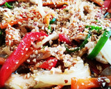 Foto del paso 3 de la receta: Fideos chinos (noodles) pavo y salsa teriyaki