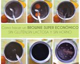 Foto del paso 1 de la receta: Brownie doble chocolate SIN GLUTEN, SIN LACTOSA y SIN HORNO (ECONÓMICO)