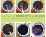 Foto del paso 1 de la receta: Brownie doble chocolate SIN GLUTEN, SIN LACTOSA y SIN HORNO (ECONÓMICO)