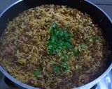 A picture of step 6 of Lentil rice (Mujadara).