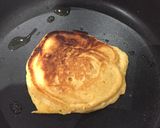 A picture of step 4 of Mango & Coconut Pancakes.