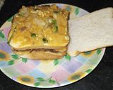 A picture of step 3 of লেয়ার স‍্যান্ডুইচ (Leyar Standwich Recipe in Bengali).