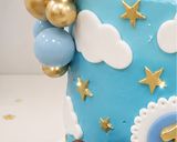 صورة لخطوة 13 من وصفة كيك عيد ميلاد ابني 🧢🍼