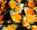 Foto del paso 3 de la receta: Mejillones en salsa con jengibre y lima y un toque picante 🌶