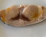 A picture of step 5 of Spanish Swordfish with a Beurre Blanc Sauce.