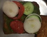 A picture of step 6 of Club Fry Dagwood Sandwich.