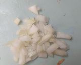 รูปขั้นตอนการทำที่ 1 ของ สเต็กอกไก่ย่างน้ำผึ้งกับซัลซ่าแตงโมแอปเปิ้ลน้ำขิง