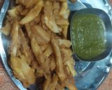 फलाहारी पकोड़े (Falahari Pakode Recipe in Hindi) रेसिपी चरण 2 फोटो