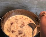 A picture of step 3 of Bread-Kesari Halwa.