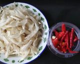 Foto langkah ke 1 dari resep Nasi Bakar Pedas Ayam Jamur.
