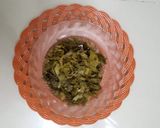 Foto langkah ke 4 dari resep Sayur Asin Kecap Cabe Merah.