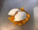 Une image de l'étape 4 de Tomates taiyo farcies à la brousse artisanale,crevettes sauvages et poivre frais.