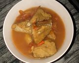 Foto langkah ke 3 dari resep Tahu isi somay Kuah merah.