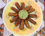 કાચા કેળા અને સેવ ના રોલ (Raw Banana Sev Roll Recipe In Gujarati) રેસીપી સ્ટેપ3ફોટો