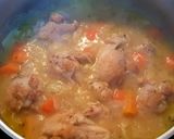 A picture of step 2 of Lemon Chicken Drumsticks with Brown Rice & Vegetables.