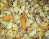A picture of step 2 of Potato O'Brien.